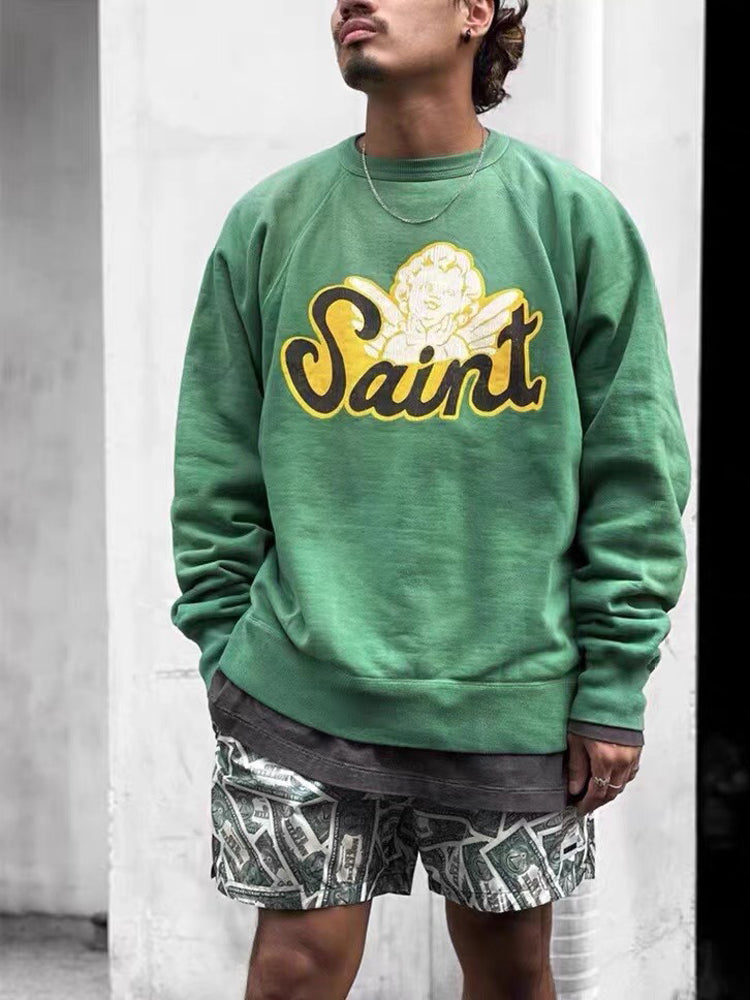 Saint Michael Saint Angels Crewneck Sweatshirt